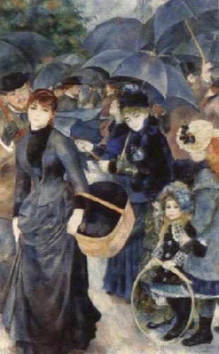 Pierre-Auguste Renoir the  umbrellas china oil painting image